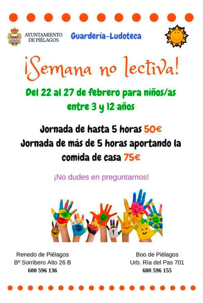 PielagosSemanaNoLectivaFebrero