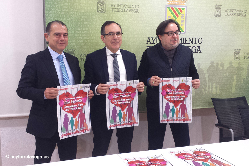 El comercio de Torrelavega celebra San Valentín con sorteos y una liquidación de stocks con descuentos de hasta el 85% ViaderoComercioSanValentin