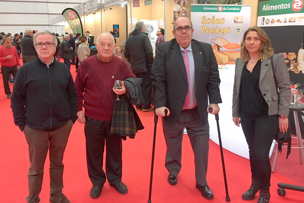 Oria visita el pabellón institucional de Cantabria en la Feria Gustoko que se celebra en el BEC de Baracaldo OriaGustoko