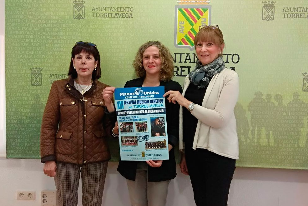 XVI Festival Musical Benéfico de Manos Unidas el 28 de abril en el IES Marqués de Santillana PSOEPortillaManosUnidas