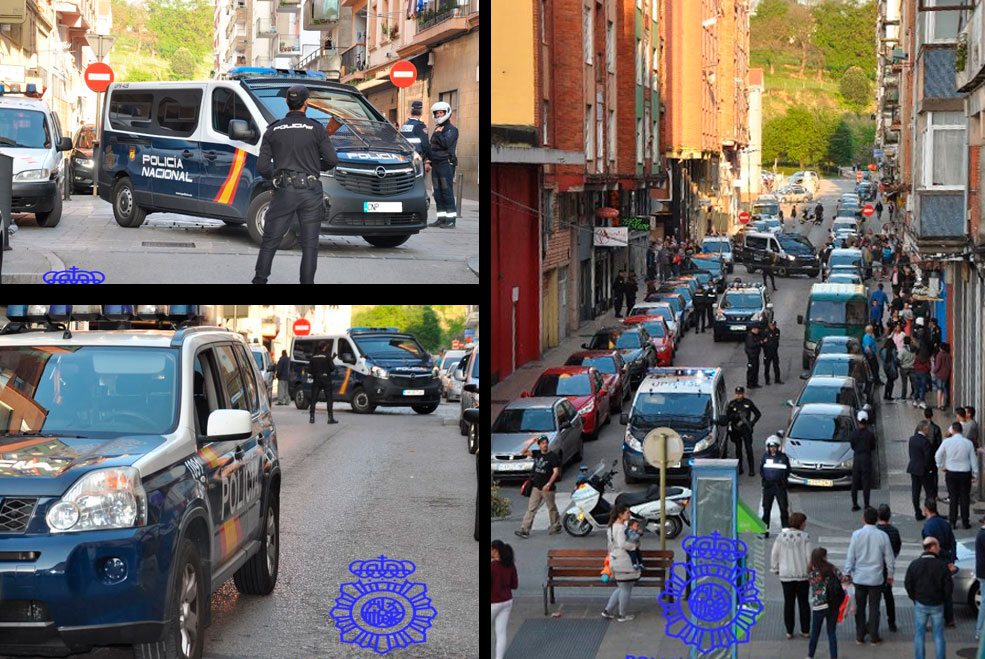 El gran dispositivo policial en La Inmobiliaria termina con una detención por estancia irregular y otra por una orden de ingreso en prisión PoliciaRedadaInmobiliaria