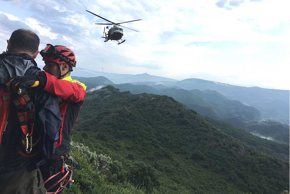 112RescateLiendoSenderista