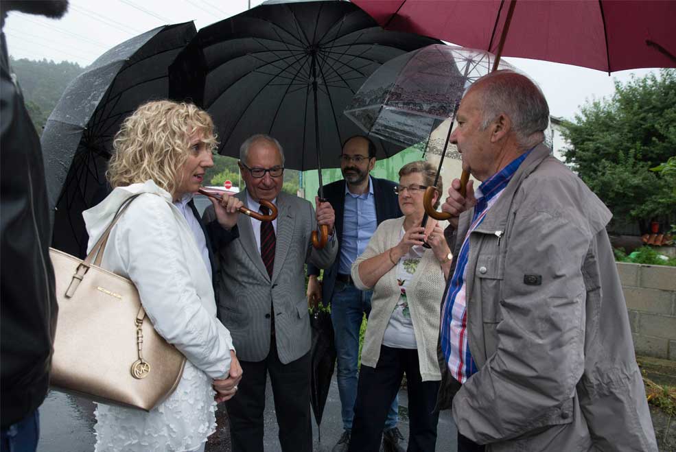 Las obras de canalización de aguas subterráneas ponen fin a los problemas de filtraciones en las viviendas de La Turbera LaTurberaVicepresidenta