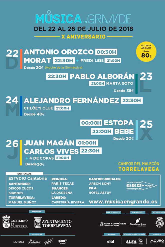 MusicaEnGrande2018Cartel