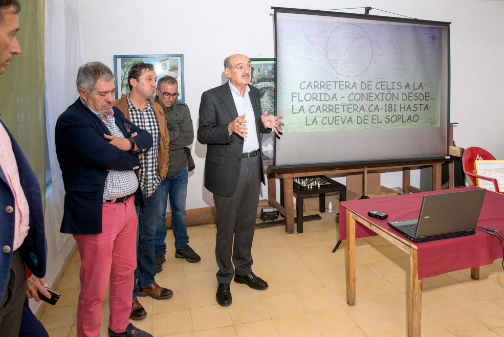 El Gobierno invertirá más de un millón de euros en el nuevo acceso a la Cueva del Soplao desde Celis MazonSoplaoCelis