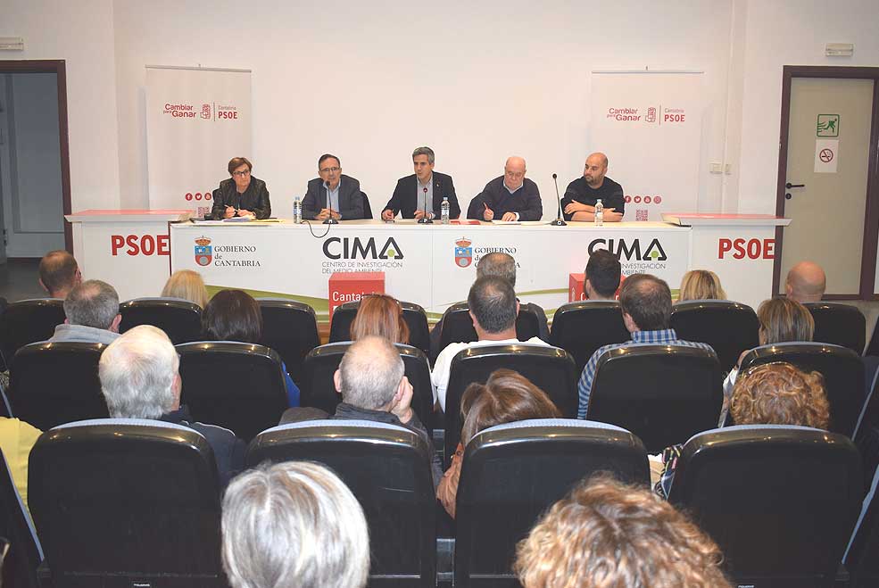 Zuloaga inicia en Torrelavega una ronda de encuentros comarcales para “compartir el proyecto socialista” de cara a las próximas elecciones PSOEZuloagaCIMA