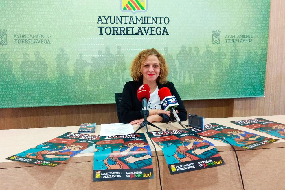 Presentado el 26 Concurso de Cómic Ciudad de Torrelavega PSOEPortillaConcursoComic19