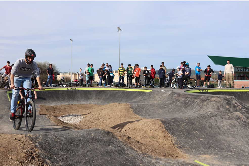 Entra en servicio la pista de Pump Track de Requejada PolancoPistaPumpTrack