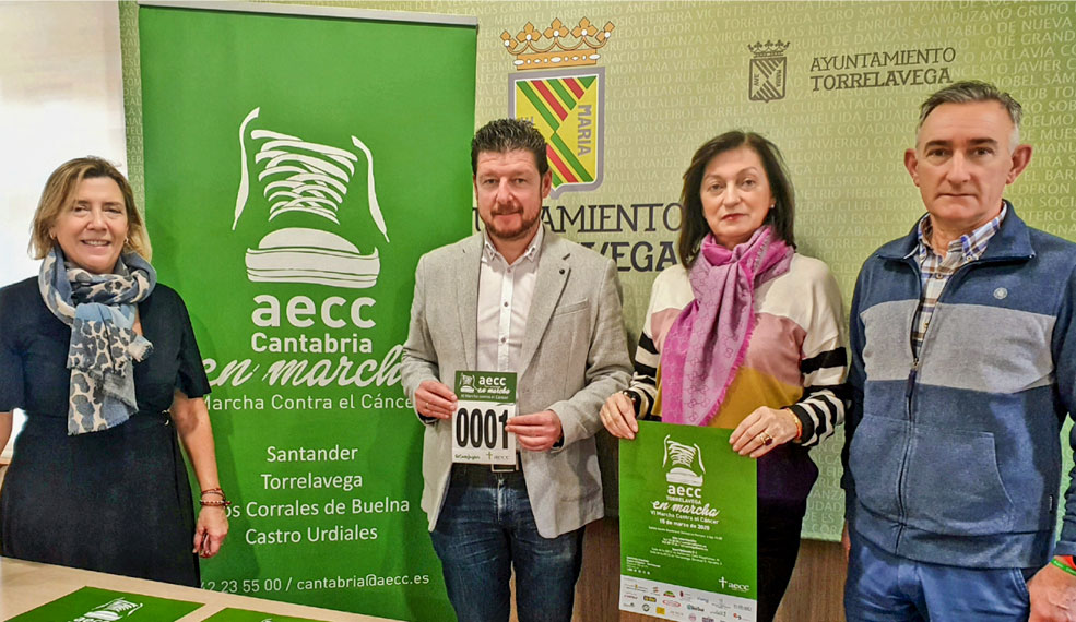 El 15 de marzo Torrelavega marcha contra el Cáncer PRCSanchezMarchaCancer2020