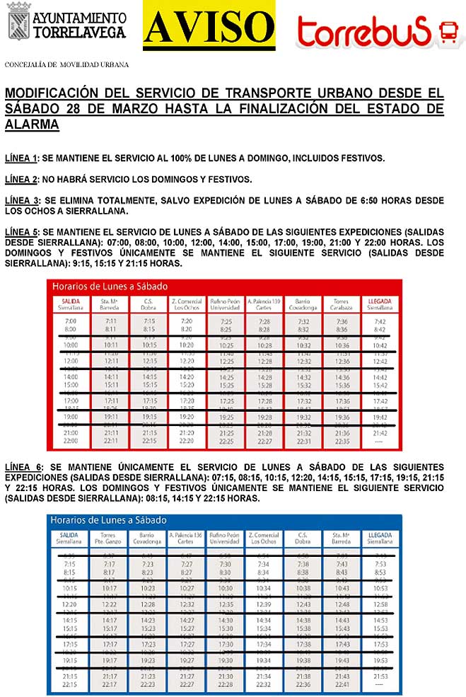 TorrebusHorariosEstadoAlarm