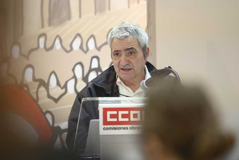 CCOO critica que el Gobierno regional sea “incapaz” de poner en marcha medidas sociales CCOOCarlosSanchez