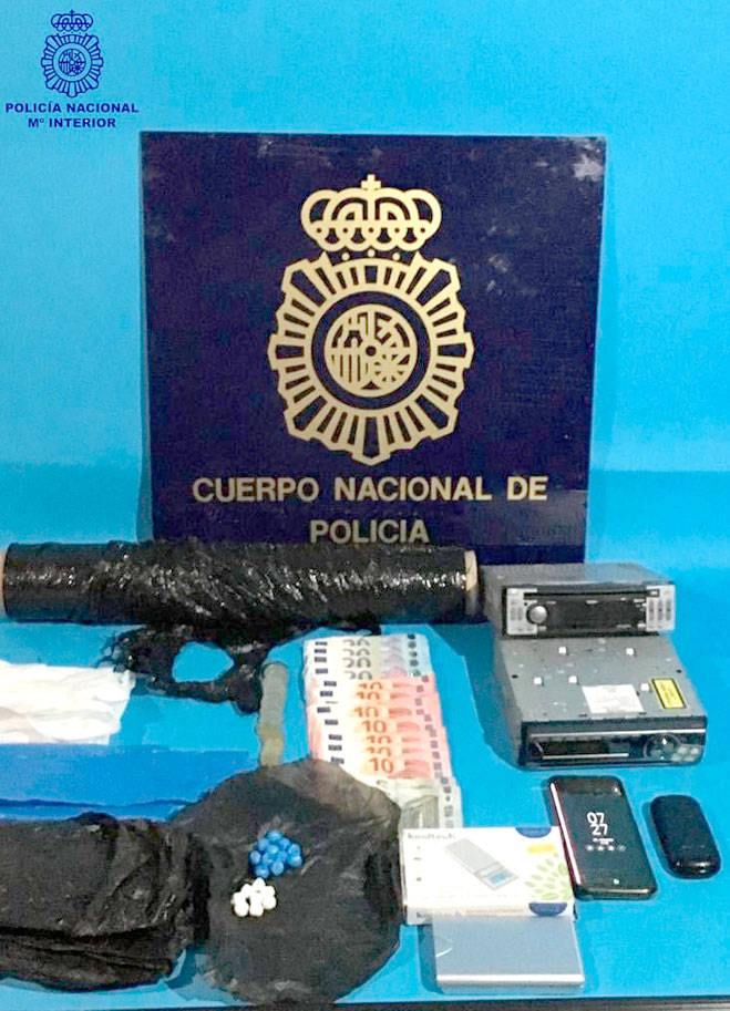 Detenido en Nueva Ciudad con una veintena de papelinas de heroína PoliciaNuevaCiudadMenudeo