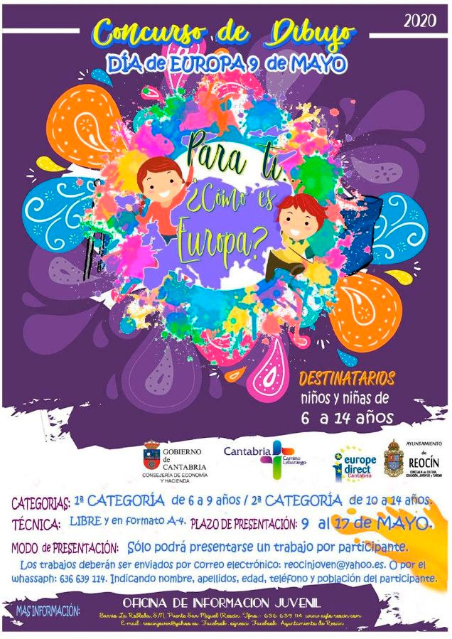 ReocinDiaEuropaConcursoDibujo