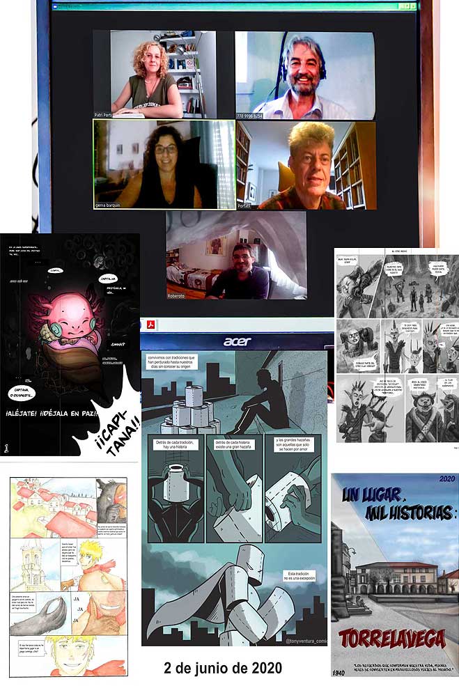 El valenciano Antonio José Ventura gana del Concurso de Cómic de Torrelavega ConcursoComic2020Ganadores