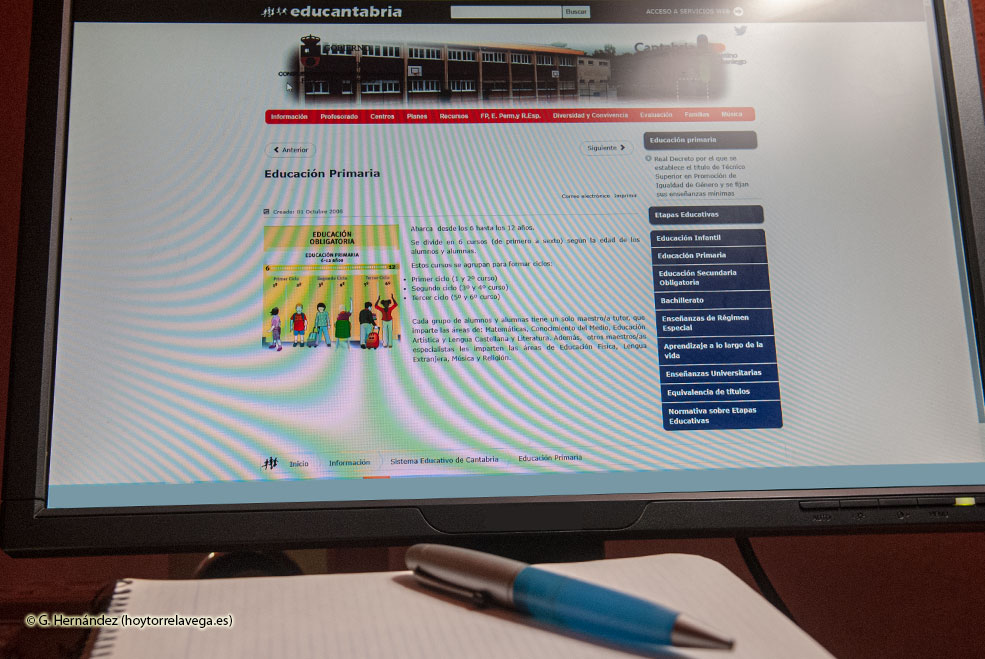 Cs pide al Ayuntamiento que exija a la Consejería de Educación ancho de banda adecuado en los colegios OrdenadorEducantabria