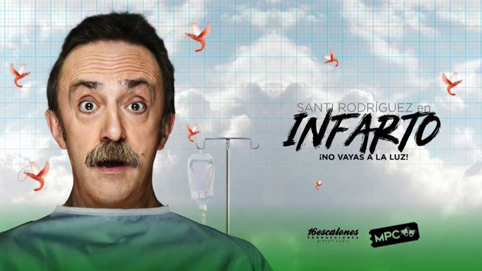 Cayetana Guillén Cuervo y Santi Rodríguez son protagonistas este fin de semana en el Festival de Invierno SantiRodriguezInfarto