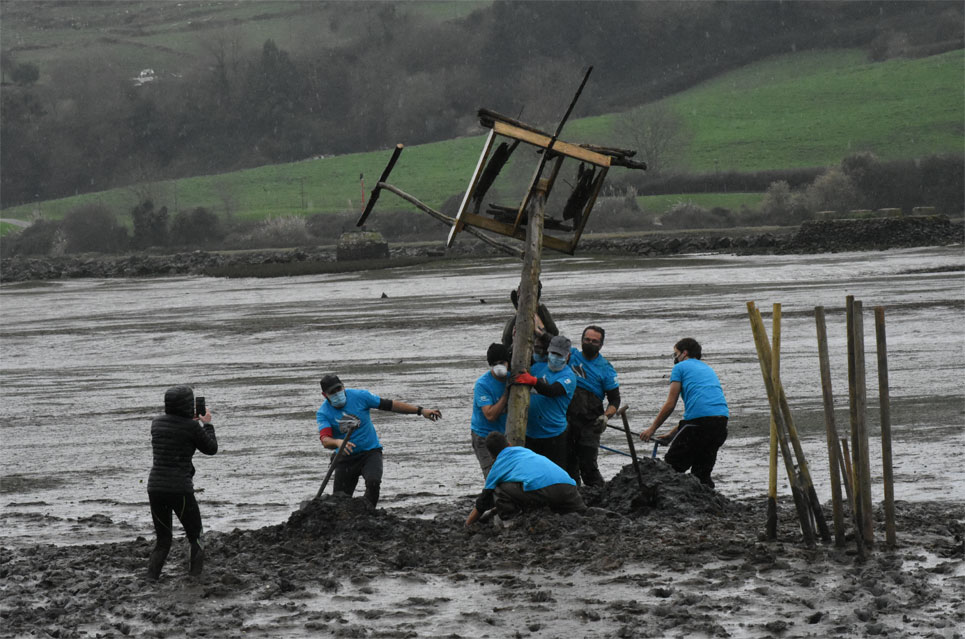 Miengo instala postes para facilitar que as águilas pescadoras aniden y recolonicen la Ría San Martín MiengoAguilas