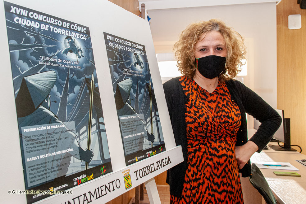 El 28ª Concurso de Cómics Ciudad de Torrelavega repartirá 2.000 euros en premios PSOEPortillaConcursoComic2021