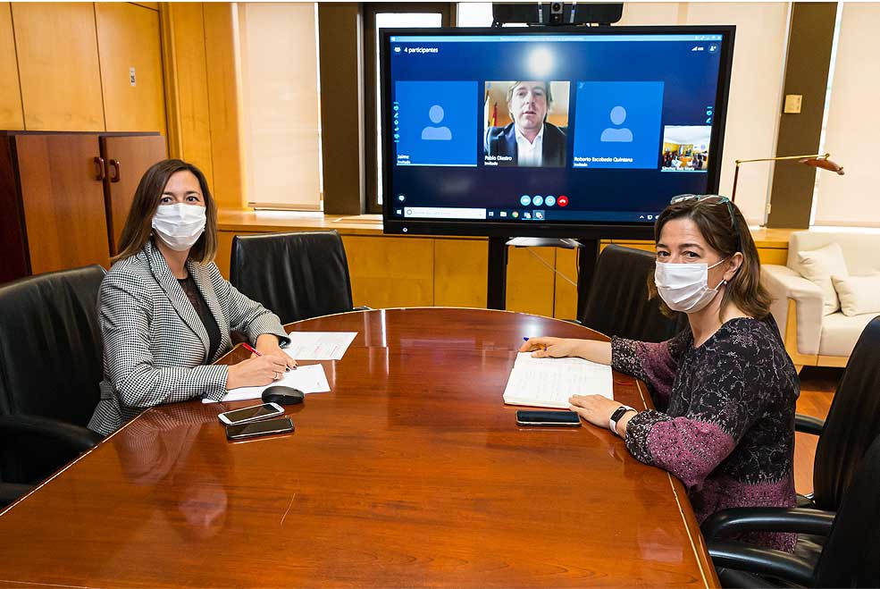 La Consejería de Economía abona la recaudación municipal voluntaria del cuarto trimestre de 2020 ConsejeraSanchezDiestro