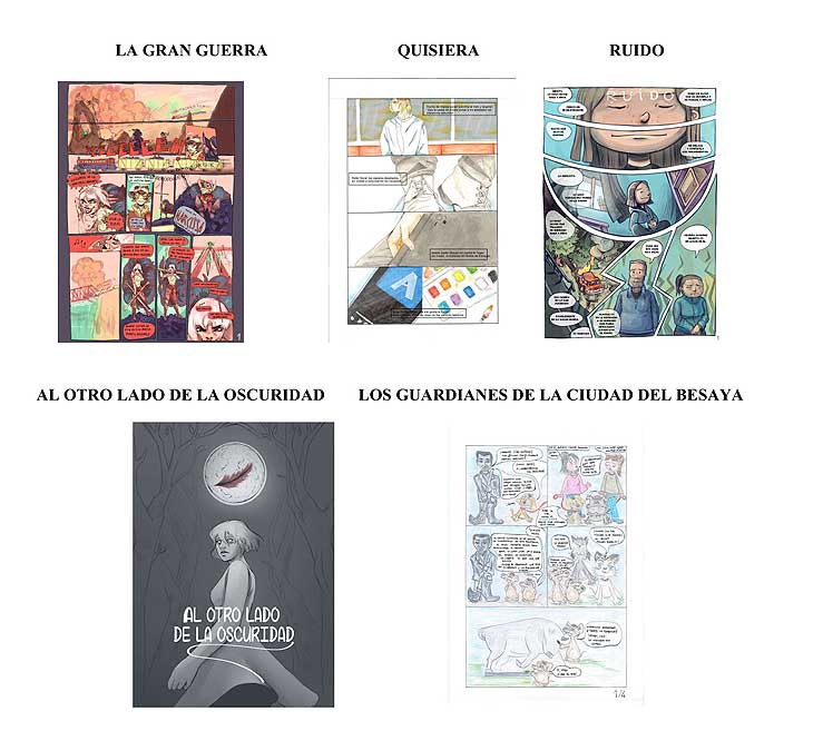 El Concurso de Cómics Ciudad de Torrelavega registra la participación más alta de su historia con 42 trabajos ConcursoComic2021ganadores