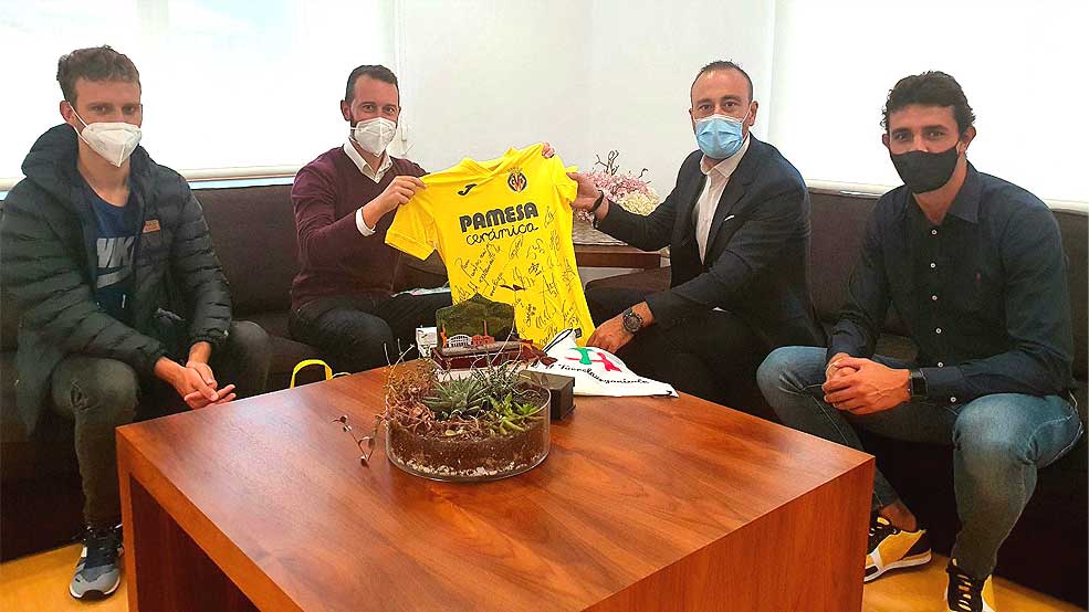 Recibimiento al torrelaveguense Marcos Merino, integrante de la Secretaría Técnica del Villareal RecibimientoMarcosMerino