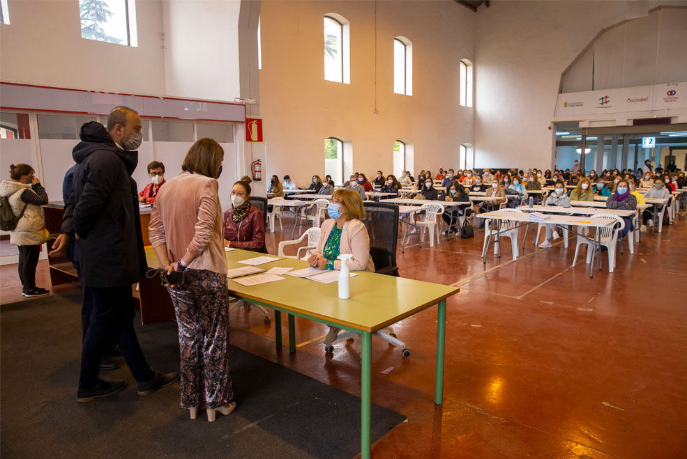 Torrelavega acoge por primera vez pruebas de la OEP de Administración General del Gobierno de Cantabria LaLecheraOEP