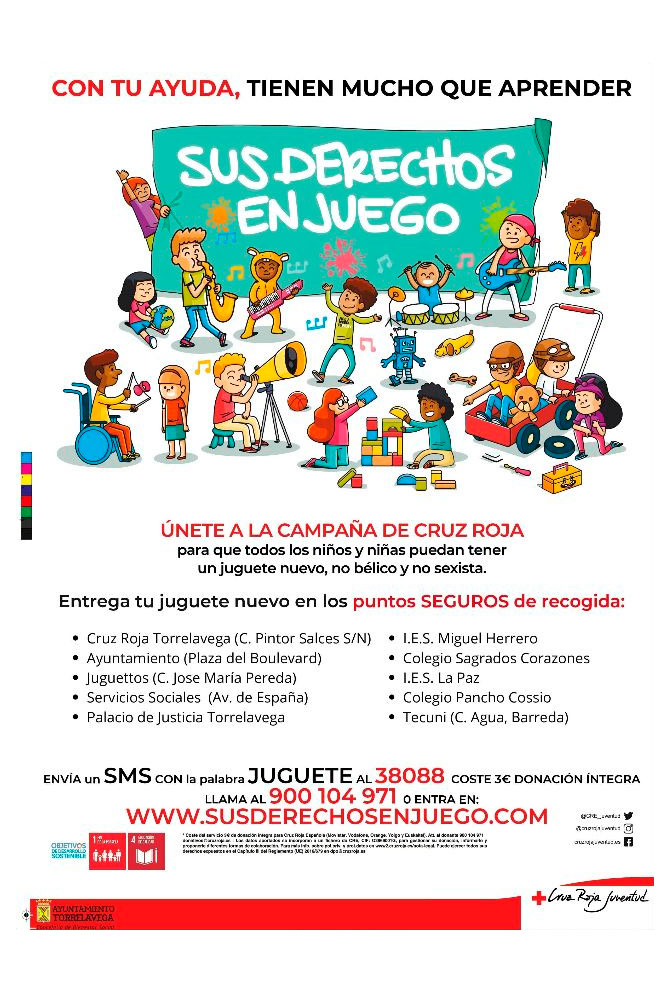 Comienza la campaña de recogida de juguetes nuevos de Cruz Roja CruzRojaCampanaJuguetes21