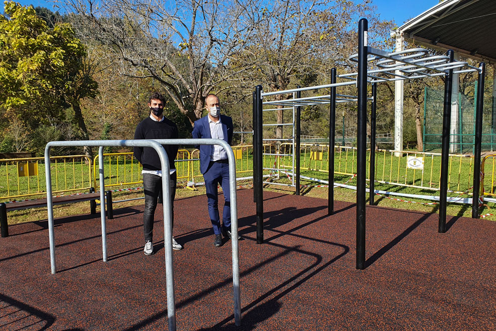 Torrelavega cuenta con dos nuevos gimnasios al aire libre GimnasioLaBarqujera