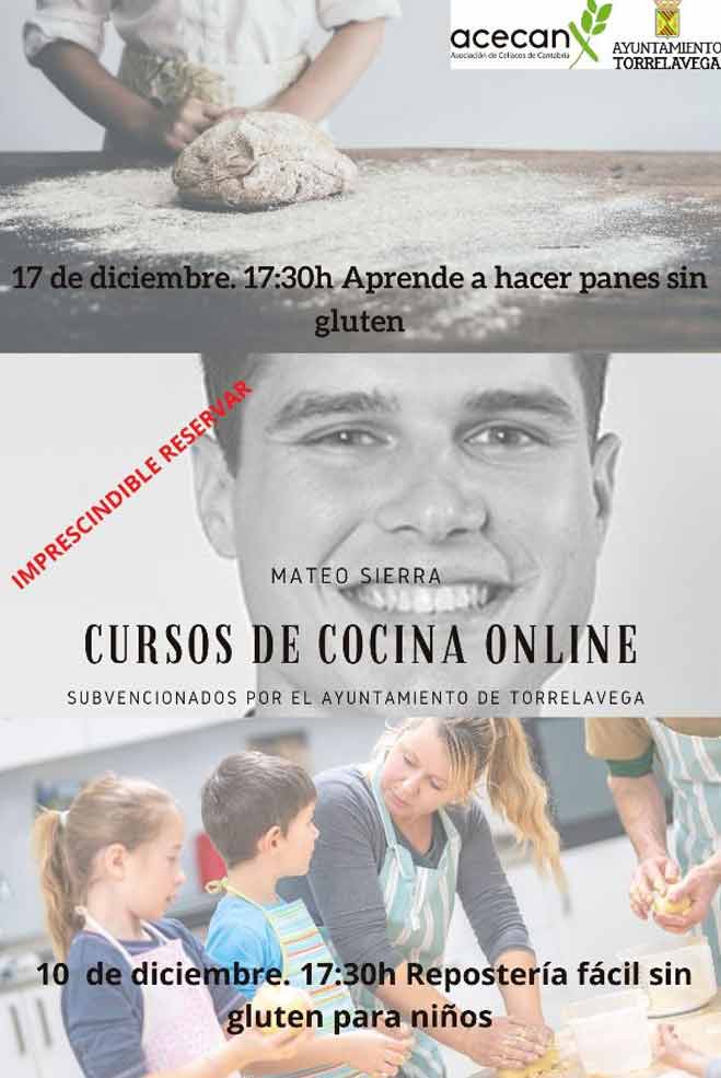 Curso online de cocina sin gluten para niños Cursopanessingluten