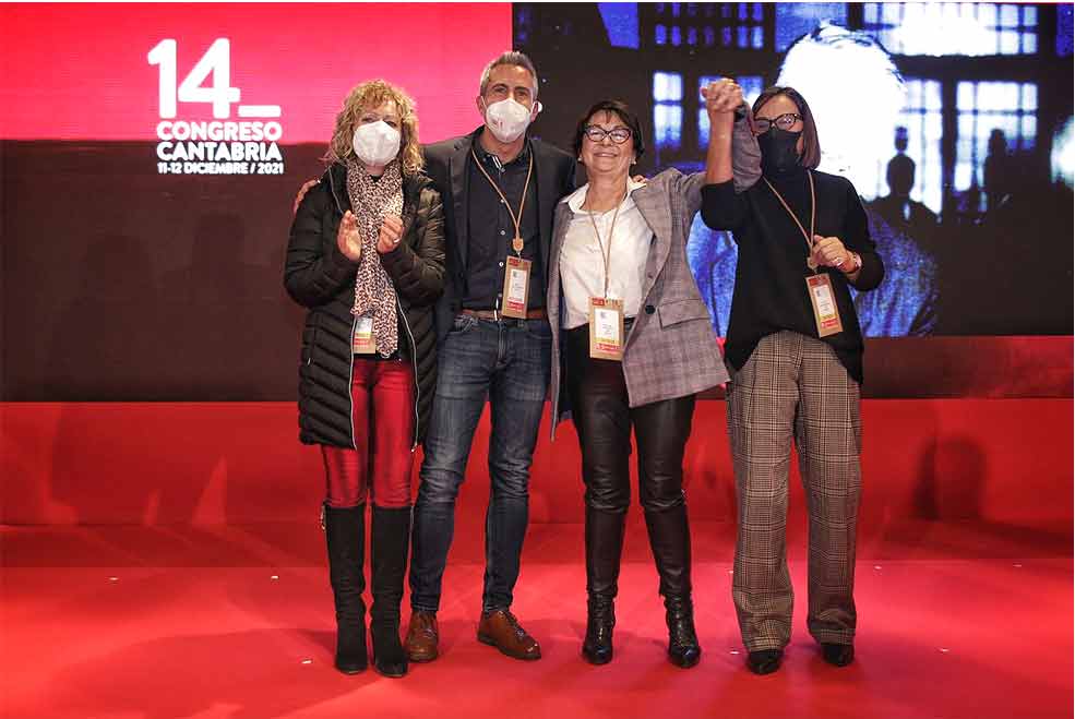 Los delegados socialistas apoyan con un 73% la gestión de Zuloaga al frente del PSOE de Cantabria PSOE14CongresoCantabria