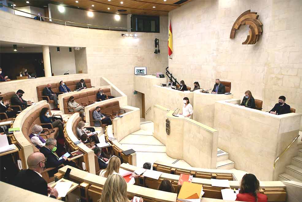 El Parlamento de Cantabria da luz verde a los Presupuestos para 2022 ParlamentoCantabriaEconomia