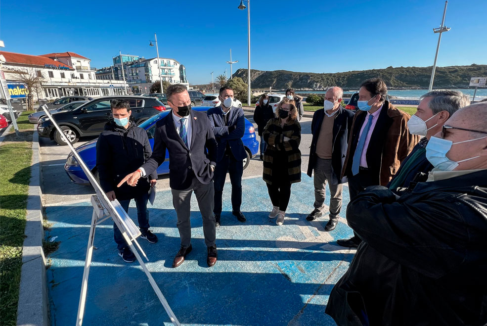 El Gobierno realiza obras de mejora en la red de saneamiento municipal en Suances BlancoSaneamientoSuances