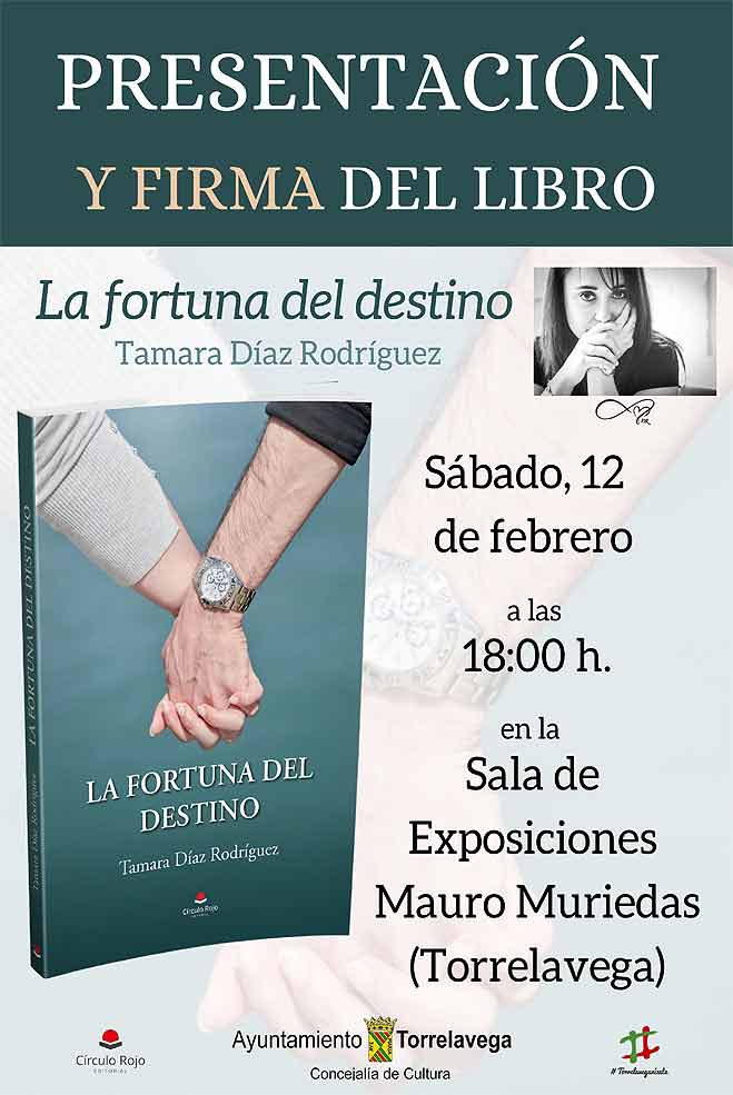 La torrelaveguense Támara Díaz presenta su primera novela romántica, ‘La Fortuna del destino’ LibroTamaraDiaz