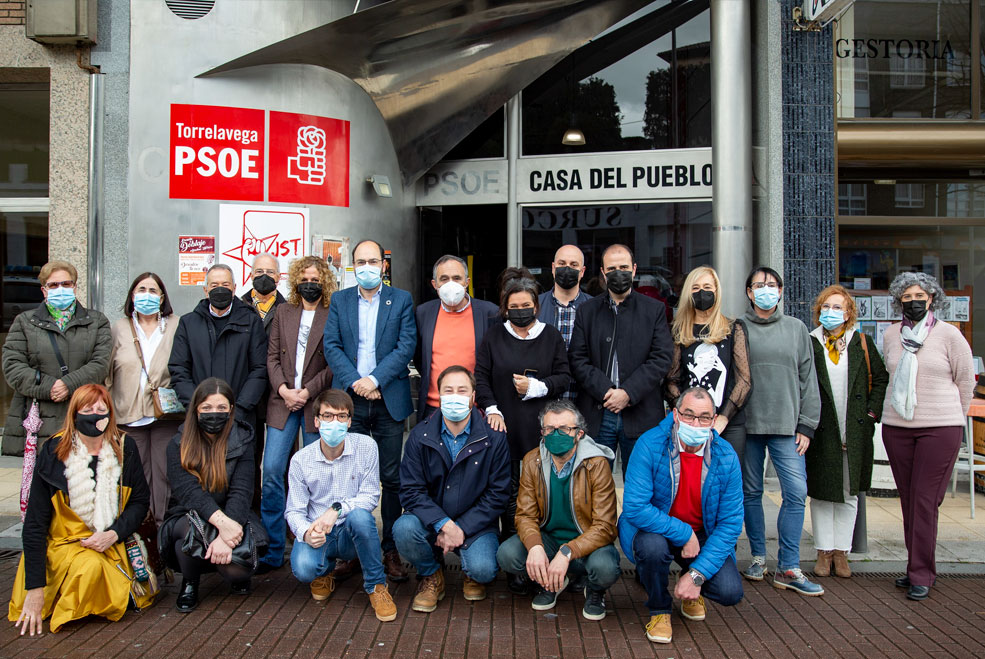 Urraca elegido nuevo secretario del PSOE de Torrelavega con un apoyo del 58,07% PSOEEjecutivaUrraca