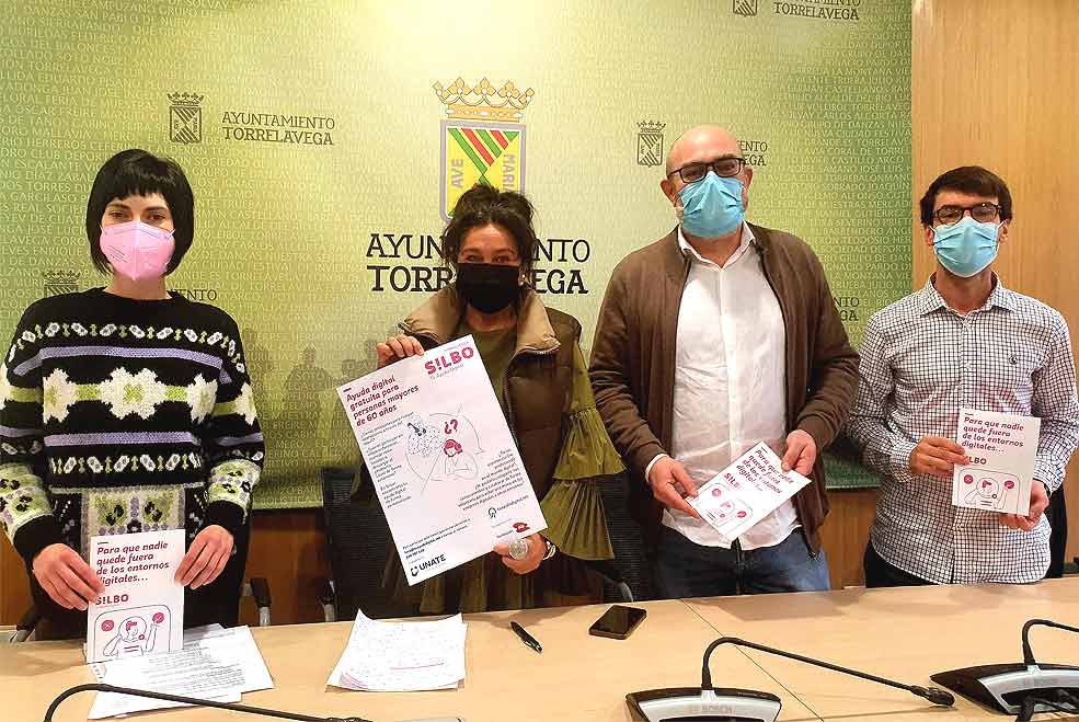 Torrelavega se incorpora al programa S!LBO para facilitar a los mayores “relaciones digitales de calidad” UNATESILBO