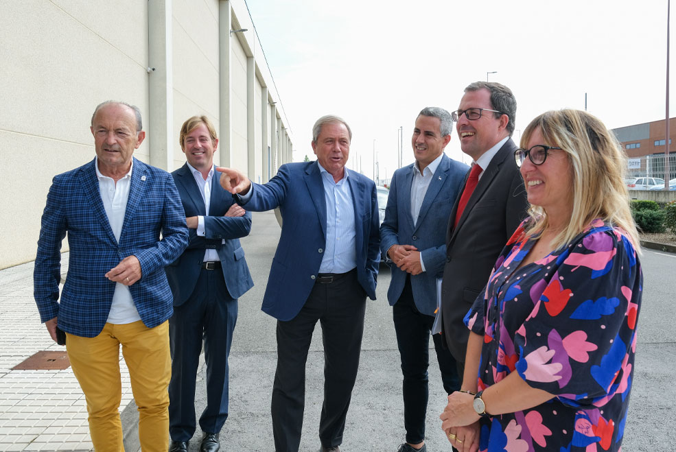 El secretario de Industria considera que Aspla es un ejemplo de innovación tecnológica y sostenibilidad ReocinAsplaVisitaSecretarioEstado