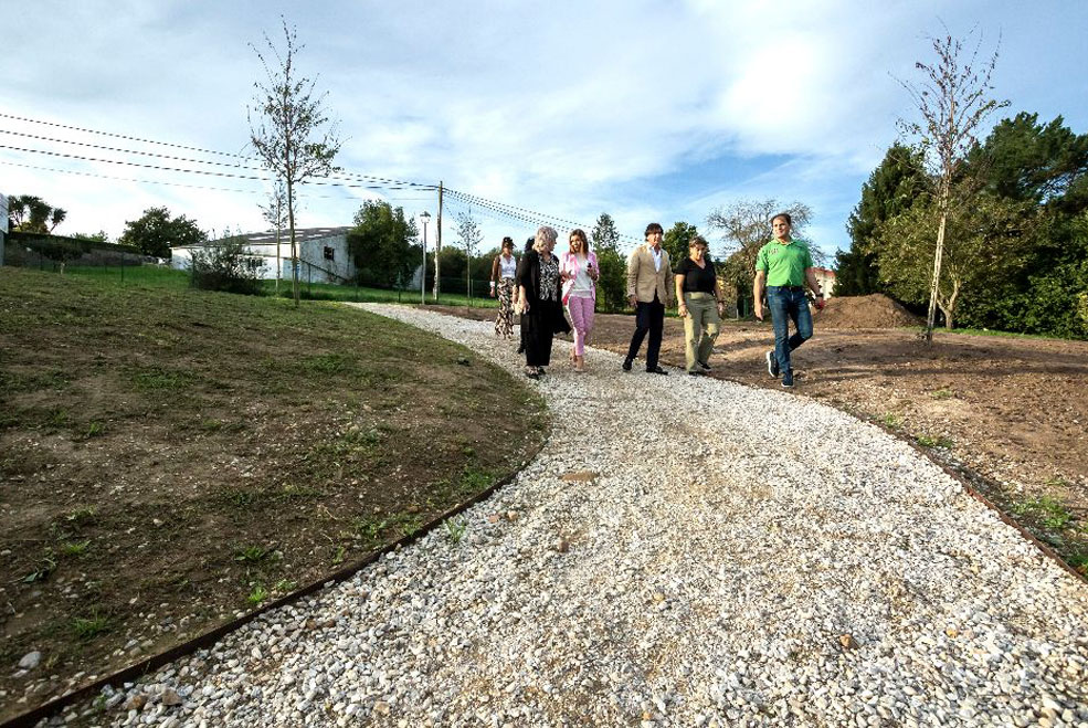 El Gobierno de Cantabria mejora con el Plan de Administración Local los accesos a la nueva zona deportiva del barrio San Pedro de Polanco PolancoAccesosBarioSanPedro