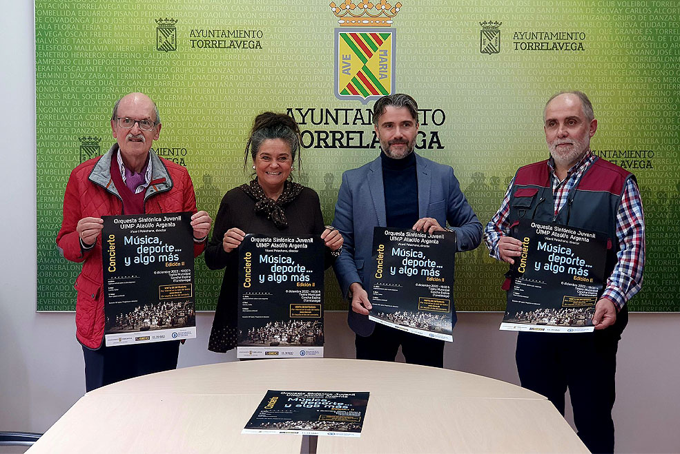 Concierto ‘Música, deporte y algo más’ el 6 de diciembre en el Concha Espina ConciertoGalaDeporte