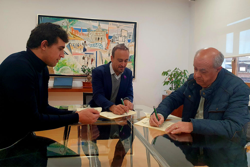 Convenios de colaboración con la Peña Bolística San José y la Peña El Lobio ConvenioPenaSanJose2022