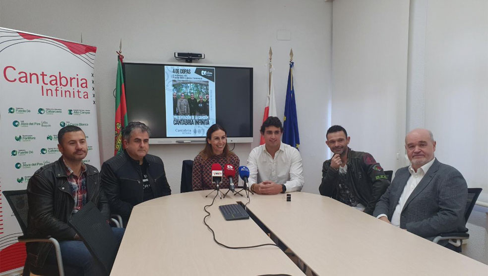 4 de Copas estrena en fin de año en Torrelavega su ‘Cantabria Infinita’ CuatroCopasconciertopresentacion