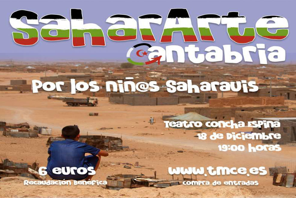 Festival solidario ‘SaharArte’ a favor del programa Vacaciones en Paz FestivalSaharArte