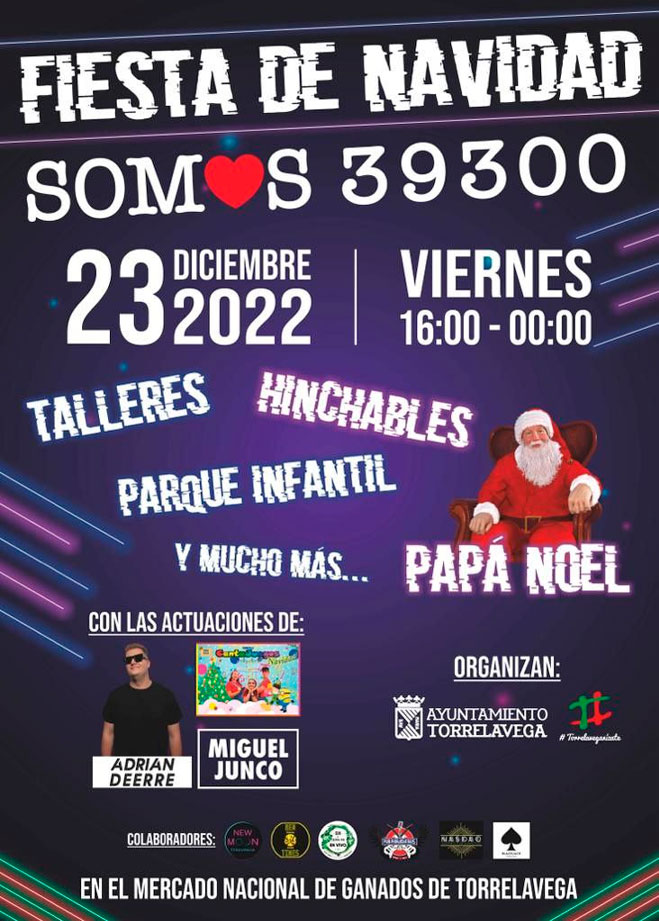 ‘Fiesta de Navidad Somos 39300’ en el Mercado Nacional de Ganados FiestaNavidad39300