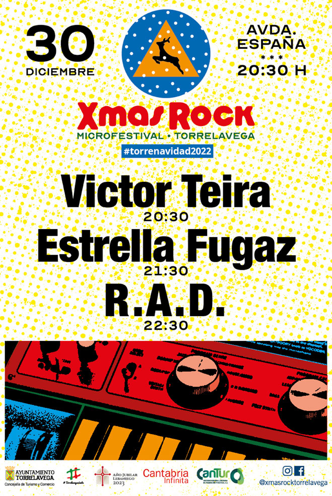 Torrelavega incorpora a la programación navideña el microfestival ‘Xmas Rock’ XmasRock22