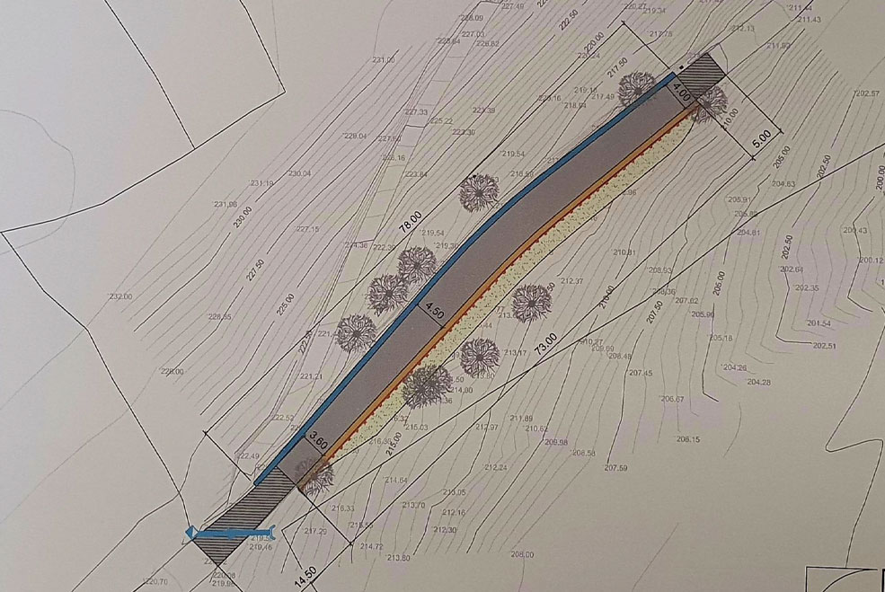 Las obras de reparación del argayo en La Montaña comenzarán en la última semana de febrero LaMontanaargayoobra