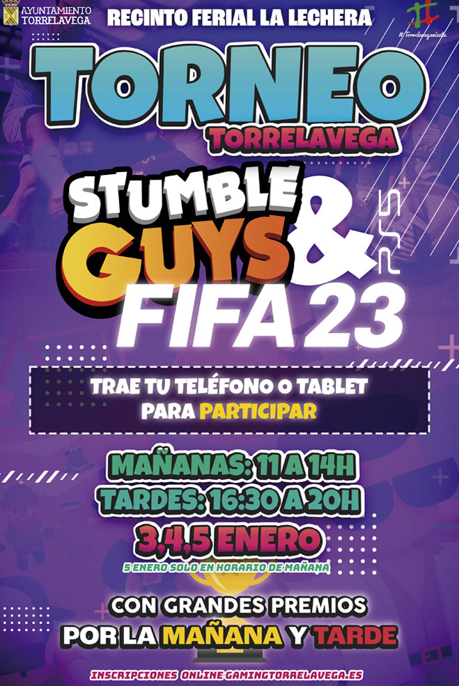 Torneos de Stumble Guys y FIFA en La Lechera del 3 al 5 de enero TorneoGamingLaLechera