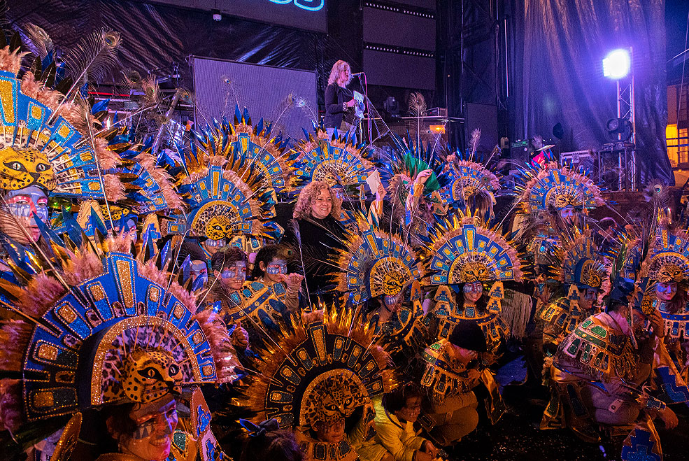 Los Zacatecas ganan el multitudinario Concurso de Disfraces de Carnaval en Torrelavega Carnaval23GanadorConcurso