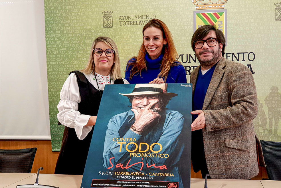 Joaquín Sabina actuará en Torrelavega el 5 de julio, con su gira ‘Contra todo pronóstico’ SabinaTorrelavegaConcierto