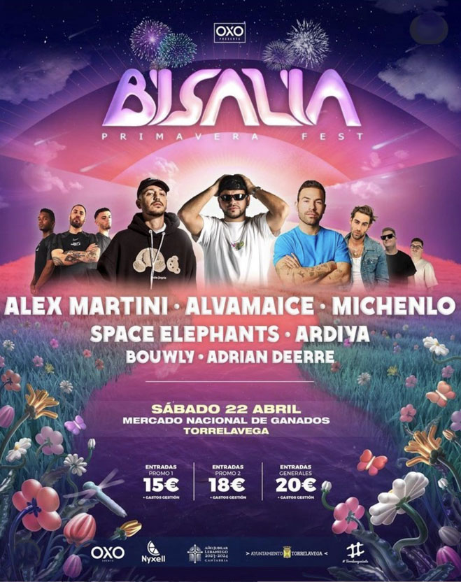 El Bisalia Primavera Fest se celebra el 22 de abril en el Mercado Nacional de Ganados BisaliaFest