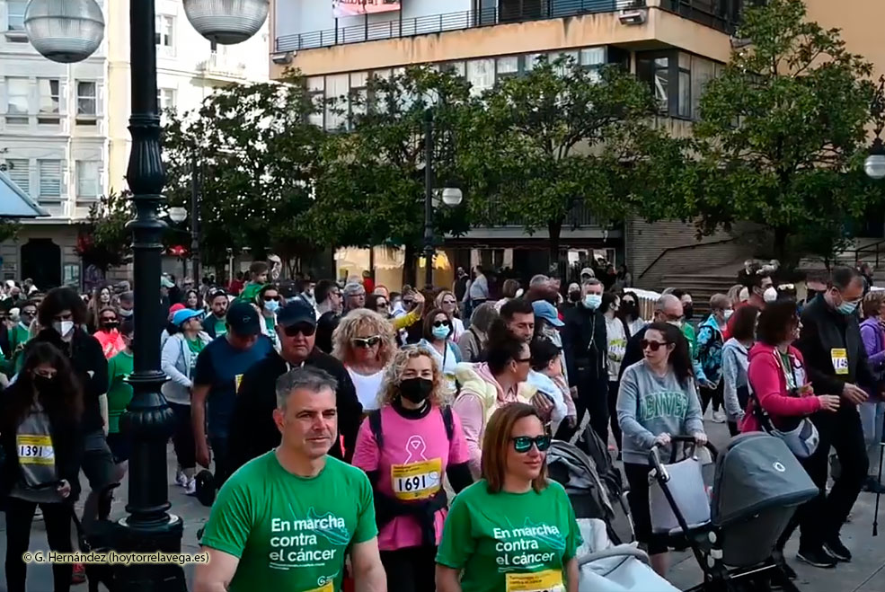 El 12 de marzo Torrelavega celebra la VII Marcha Contra el Cáncer MarchaCancer2022