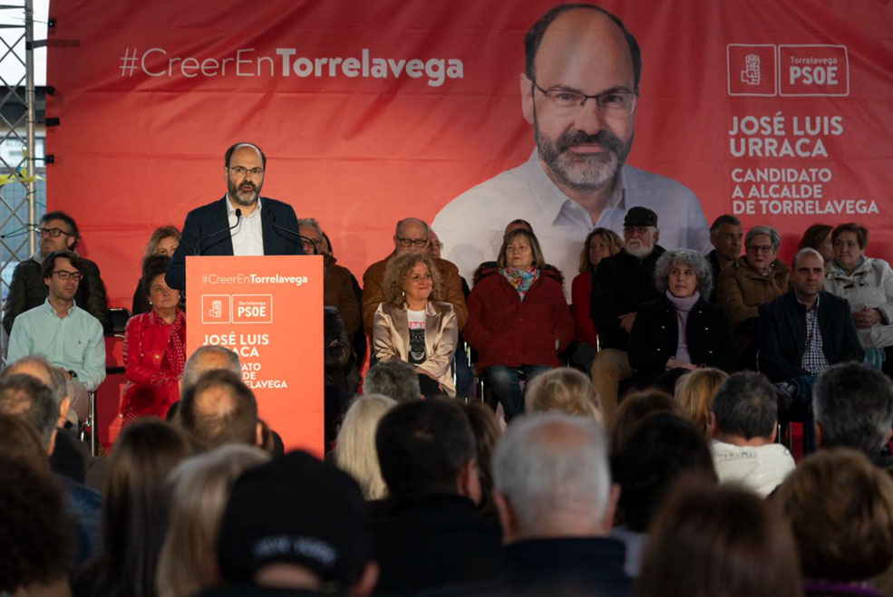 El PSOE de Torrelavega presenta su candidatura a las municipales PSOEActoCandidatura2023